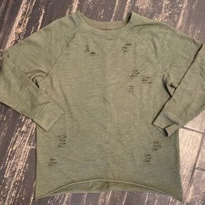 Distressed Sweatshirt